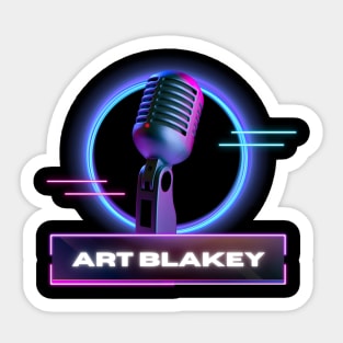 Art Blakey // Old Mic Sticker